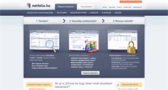 Desktop Screenshot of netfolio.hu